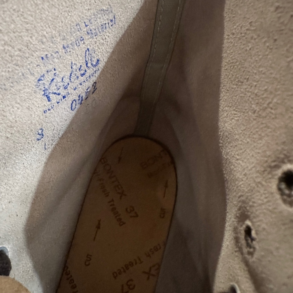🤩🌈🛼 VINTAGE 90s Size 8 RIEDELL Tan Roller Skates - Picture 9 of 14
